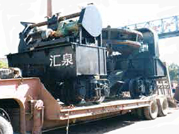 電動傾翻渣罐車